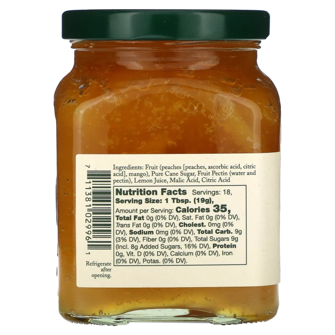Stonewall Kitchen, Mango Peach Jam, 12 oz (340 g)
