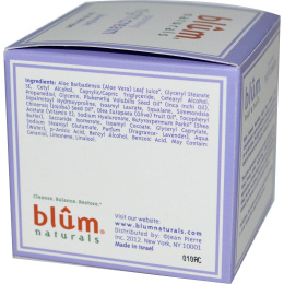 Blum Naturals, Питательный ночной крем, лаванда, 50 мл (1,69 унции)