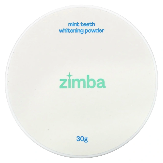 Zimba, порошок для отбеливания зубов с мятой, 30 г