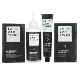 Lazartigue, Стойкая краска для волос с растительными экстрактами, 5.35, шоколад, 1 нанесение