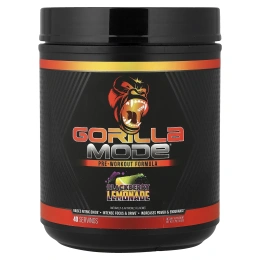 Gorilla Mind LLC, Mode®, предтренировочная добавка, со вкусом ежевики и лимонада, 812 г (1,79 фунта)