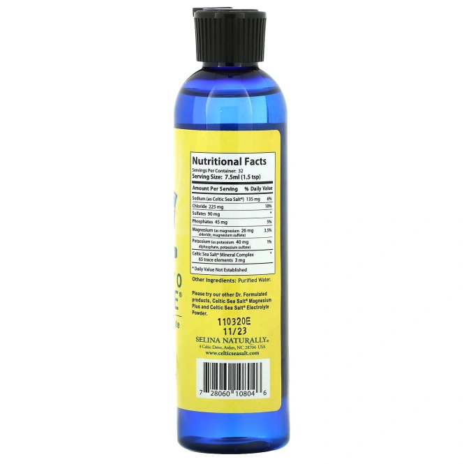 Celtic Sea Salt, Electro Lyve, жидкий электролит, 236 мл (8 унций)