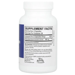 Terry Naturally, стронций, 60 капсул