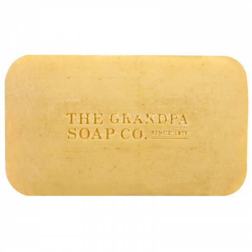 Grandpa's, Кусковое мыло для лица и для тела, тонизирующее, с гамамелисом, 4,25 унции (120г)