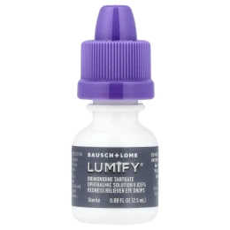 Lumify, глазные капли, для снятия покраснений, 2,5 мл (0,08 жидк. унции)