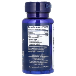 Йод Life Extension Sea-Iodine 1000 mcg 60 veg capsules