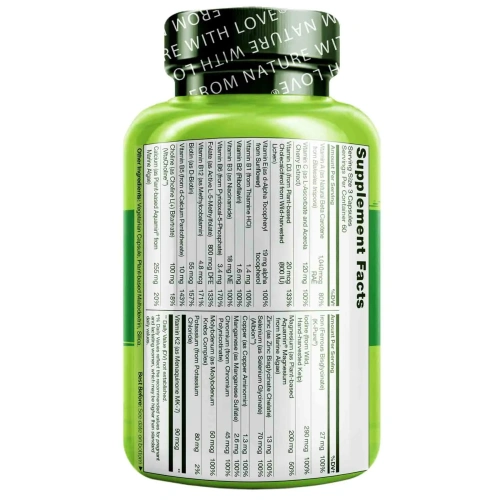 NATURELO, Пренатальный мультивитамин, 180 вегетарианских капсул