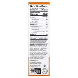 Orgain, Органический батончик на растительной основе, арахисовое масло, 12 батончиков, 40 г (1,41 унции) каждый