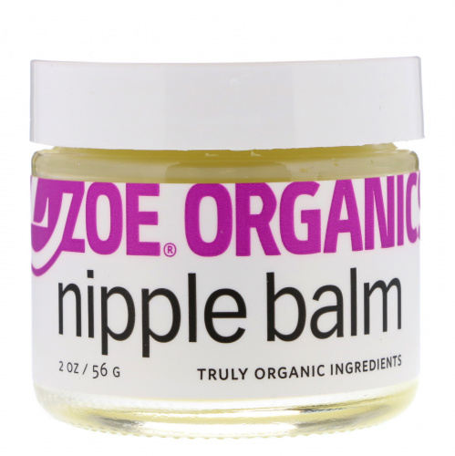 Zoe Organics, Бальзам для сосков, 2 унц. (56 г)