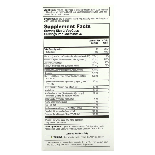 Solaray, ImmuFight, Respiratory Support, 90 VegCaps