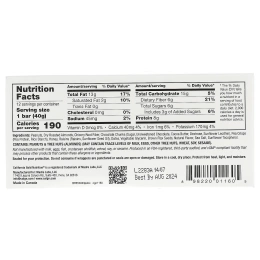 California Gold Nutrition, Gold Bar, Арахис и кусочки темного шоколада, 12 батончиков, 1,4 унц. (40 г) каждый