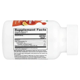 VitaWorks, жевательные таблетки с магнием, со вкусом апельсина, 120 жевательных таблеток (150 мг в 1 жевательной таблетке)