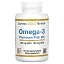 Рыбий жир California Gold Nutrition Омега-3 высшего качества, 100 желатиновых капсул