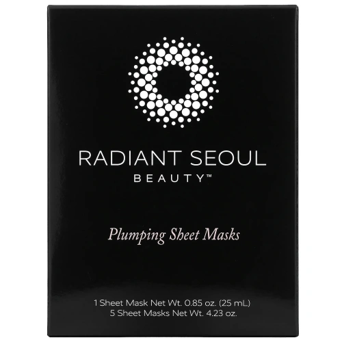Radiant Seoul, придающая объем тканевая маска, 5 шт. по 25 мл (0,85 унции)
