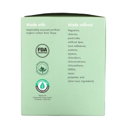 Rael, Покрытия из органического хлопка, Petite, 14 прокладок