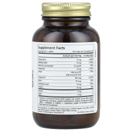 The Synergy Company, Органический витаминный супер B-комплекс, 60 растительных таблеток