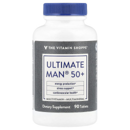 The Vitamin Shoppe, Ultimate Man® 50+, мультивитамины и мультиминералы, 90 таблеток