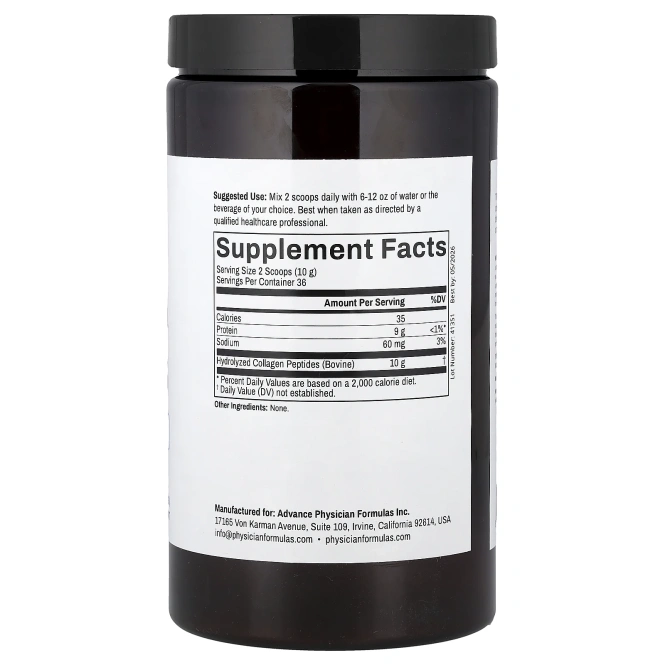 Advance Physician Formulas, пептиды коллагена, 360 г (12,7 унции)