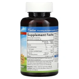 Carlson Labs, Super D3 Gummies,  Natural Fruit Flavors, 100 mcg, 4000 МЕ, 120 Gummies