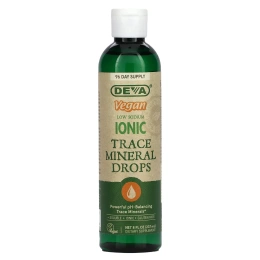 Deva, Веганские капли с низким содержанием ионов натрия и минералов, 237 мл (8 жидк. Унций)