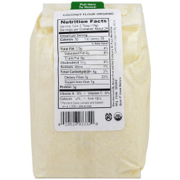 Bergin Fruit and Nut Company, Органическая кокосовая мука, 12 унций (340 г)