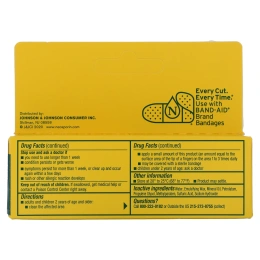 Neosporin, Крем двойного действия, крем для облегчения боли, для детей от 2 лет, 0,5 унций (14,2 г)