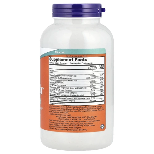 Now Foods, Bone Strength, 240 капсул