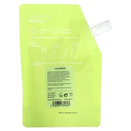 Haan, Toothpaste Refill, Apple A Day, зеленое яблоко и мята, 150 мл (5,07 жидк. унц.)