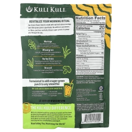 Kuli Kuli, Green Power, органический подщелачивающий порошок из зелени, 170 г (6 унций)