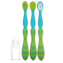 Dr. Talbot's, Набор для ухода за полостью рта, 4-этапная система, от 0 месяцев, набор из 4 предметов