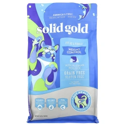 Solid Gold, Fit As A Fiddle ™, для кошек, взрослых, с аляскинским минтаем, 1,36 кг (3 фунта)