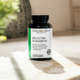 California Gold Nutrition, Beauty, мужские мультивитамины для волос, 120 растительных капсул