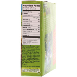 Cascadian Farm, Органические, жевательные батончики-гранола, урожай ягод, 6 батончиков, по 1,2 унции (35 г) каждый