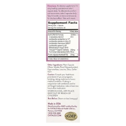 CATALO, Формула баланса флоры для женщин, 30 вегетарианских капсул