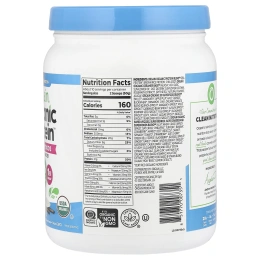 Orgain, Порошок из органических белков и суперфудов, на растительной основе, ваниль, 510 г (1,12 фунта)