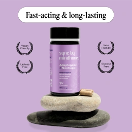 Mindhoney, Sync, адаптогенные и ноотропные, 60 капсул