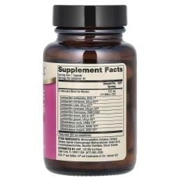 Dr. Mercola, Комплексные пробиотки для женщин, 60 капсул