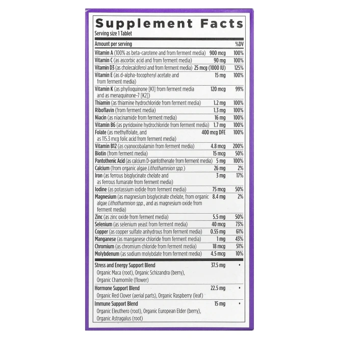 New Chapter Мультивитамины для женщин «ONE DAILY», 96 таблеток