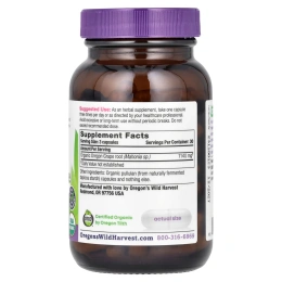 Oregon's Wild Harvest, Органический орегонский виноград, 90 органических веганских капсул