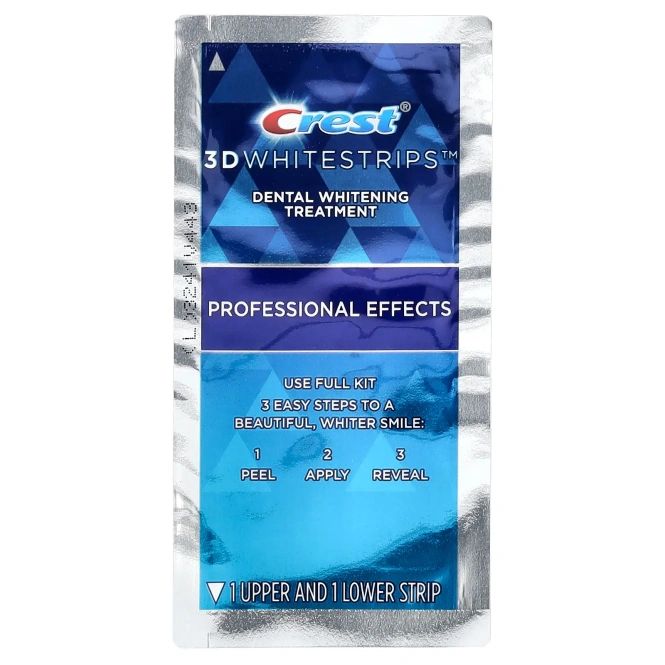 Crest, 3D Whitestrips, набор для отбеливания зубов, 40 полосок