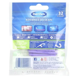 DenTek, Средство для чистки межзубных промежутков Slim Brush, улучшенное очищение, со свежей мятой, 32 шт.