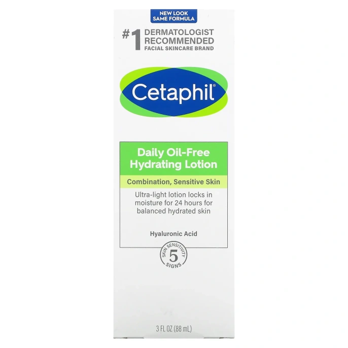 Cetaphil, Увлажняющий лосьон на каждый день с гиалуроновой кислотой, 88 мл