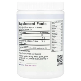 Maxi Health, Hydrolyzed Fish Collagen Powder™, гидролизованный рыбий коллаген, 305 г (10,75 унции)