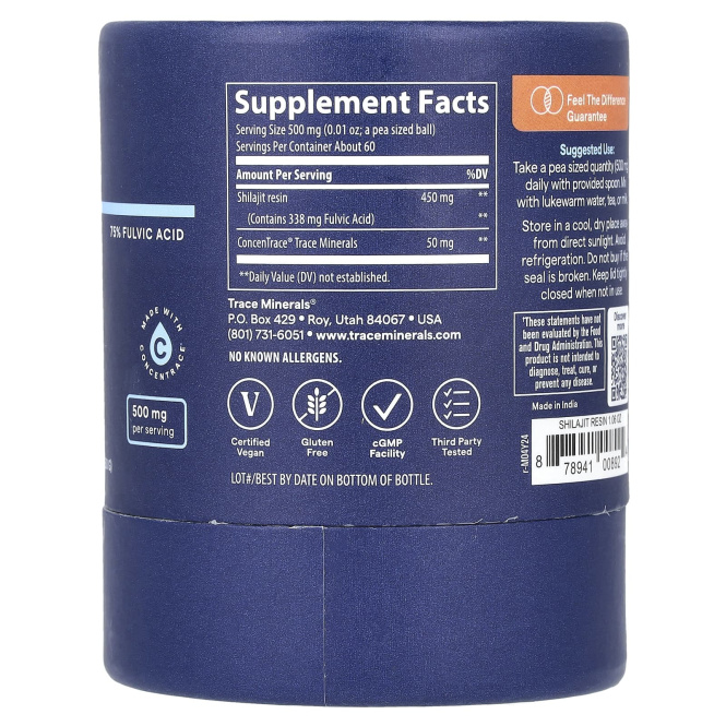 Trace Minerals ®, Мумие, 30 г (1,06 унции)