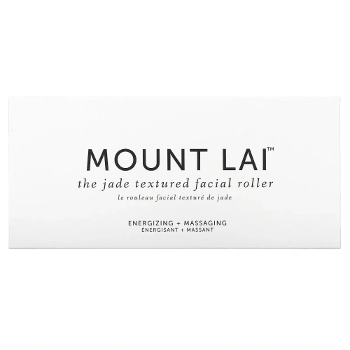Mount Lai, Текстурированный ролик для лица из нефрита, 1 шт.