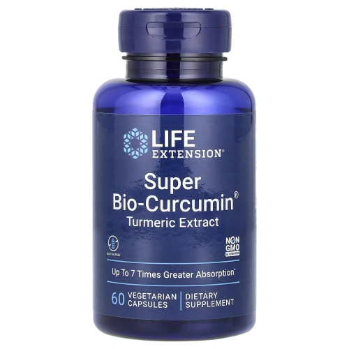 Super Bio-Curcumin Life Extension Био-куркумин 400 мг, 60 вегетарианских капсул