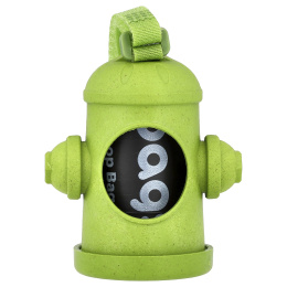 Original Poop Bags, Peanuts®, диспенсер для пакетиков, зеленый, пакетики-снупи, без запаха, 1 дозатор, 15 пакетиков