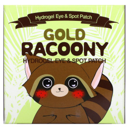 Secret Key, Золотой енот, Гидро гель для кожи вокруг глаз и пятен на коже, 90 шт