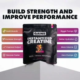 GAINS, Instantized Creatine®, растворимый моногидрат креатина, со вкусом кислой жевательной таблетки, 231 г (8,14 унции)