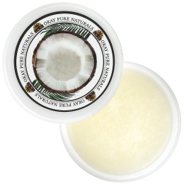 Okay Pure Naturals, Полностью натуральное кокосовое масло, глубокое увлажнение, 177 мл (6 унций)